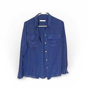 Chic Silk Button Down Shirt for Women